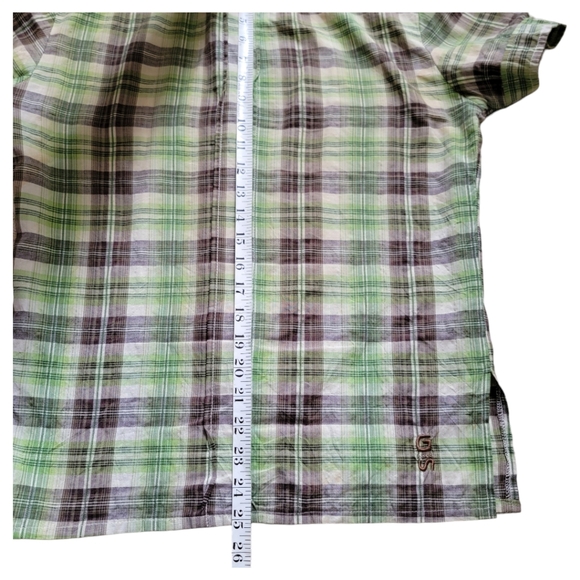 G-Star Raw Plaid Short Sleeve Shirt M S - Picture 9 of 9